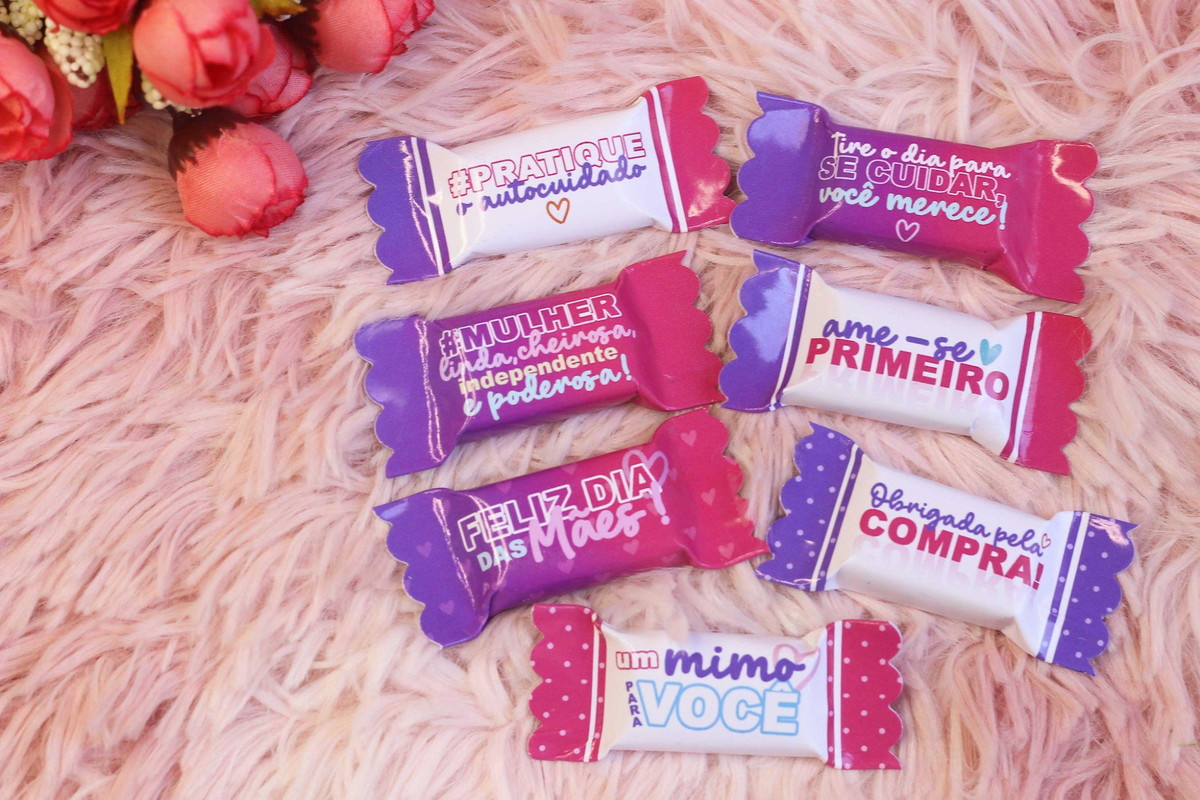 ARQUIVO KIT BALINHAS BRINDES CLIENTES DIA DAS MÃES #13946