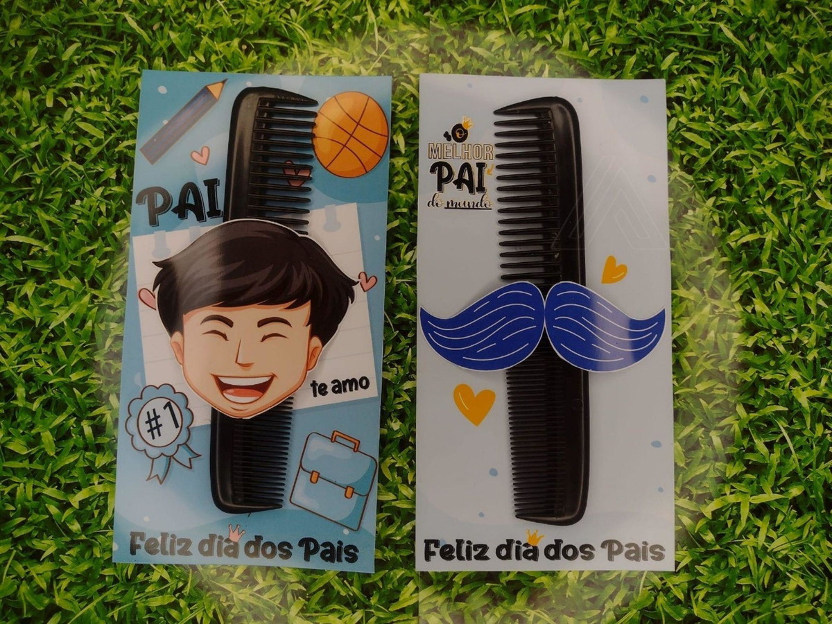 Arquivo Kit Brindes Cartão Para Pente Do Dia Dos Pais #15161