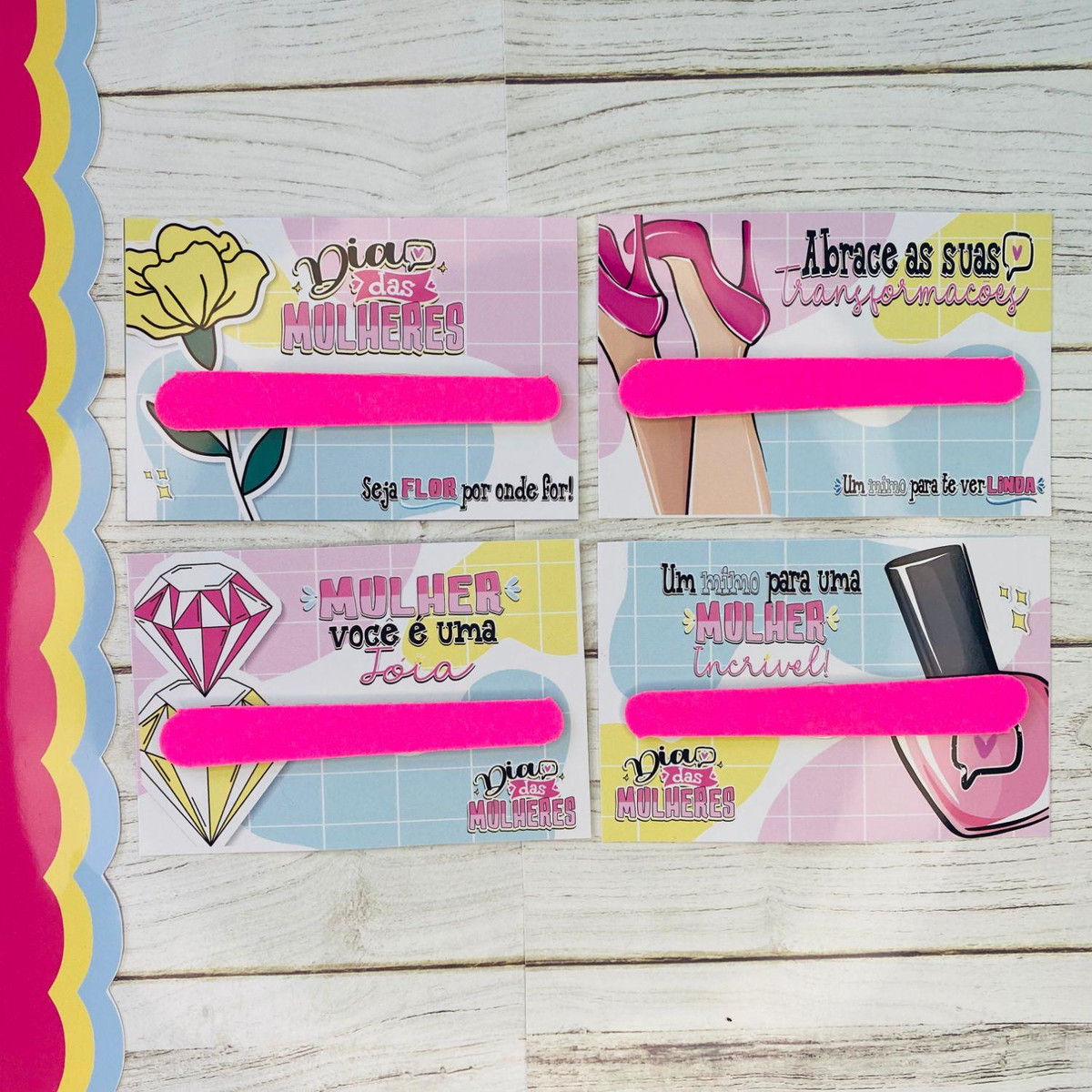 Arquivo Kit Card Lixa de Unha Dia da Mulher #15713