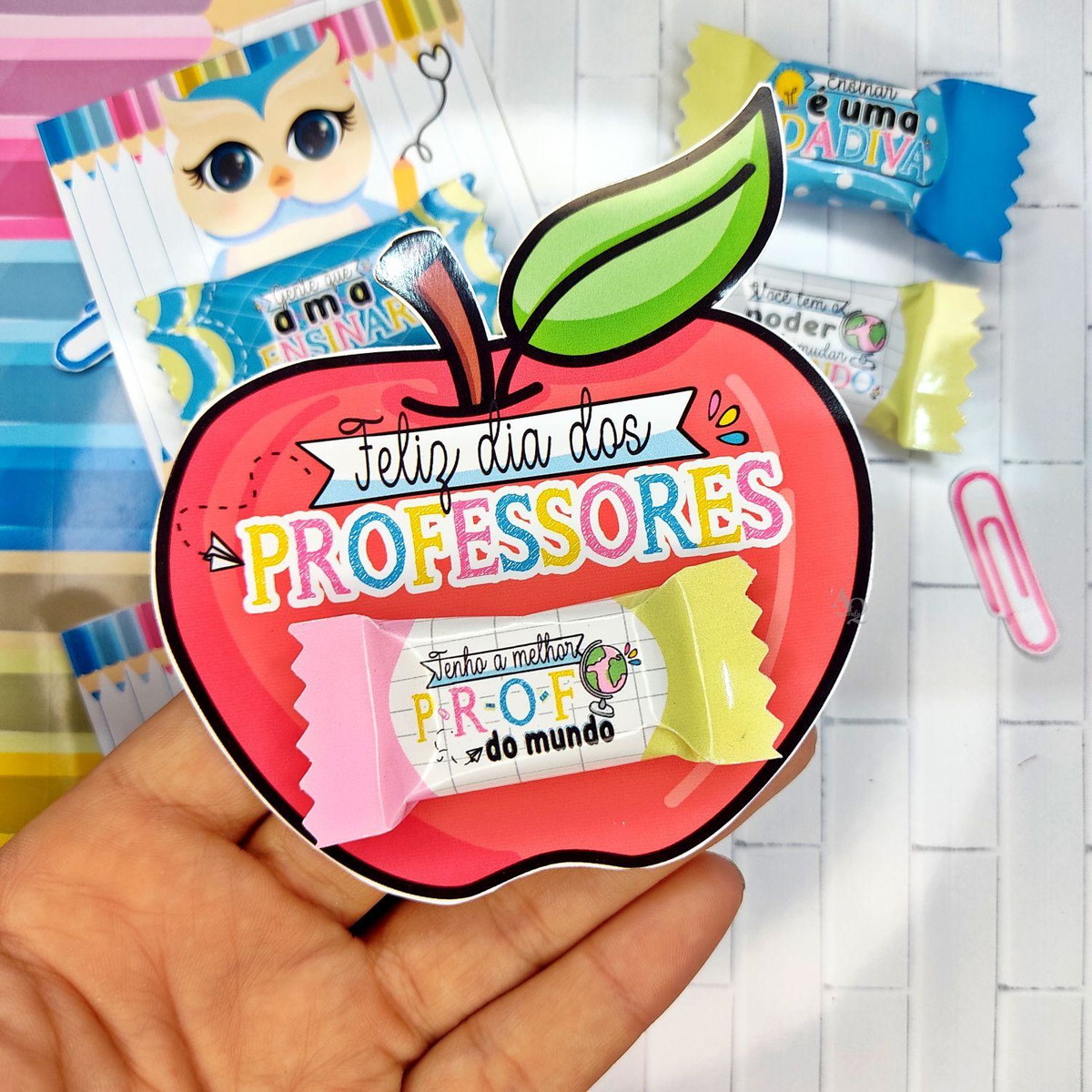 Arquivo Kit Card para Balinhas Dia dos Professores #15357 - Imagem 2