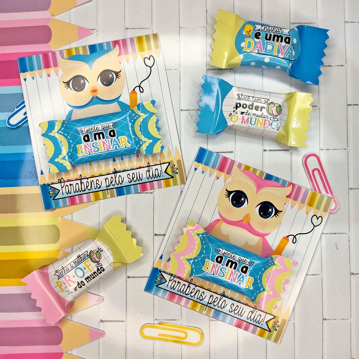 Arquivo Kit Card para Balinhas Dia dos Professores #15357 - Imagem 3