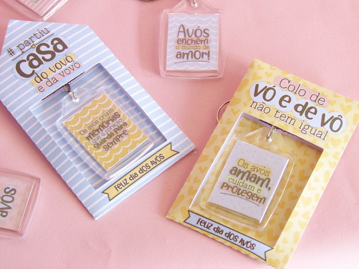 Arquivo Kit Card Para Chaveiro Do Dia Dos Avos #15158