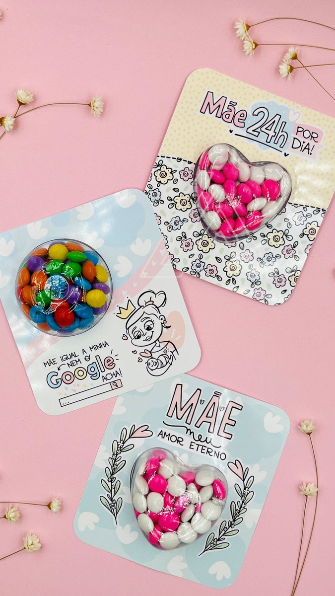 ARQUIVO KIT CARDS PARA M&M/DOCES DIA DAS MÃES #13888