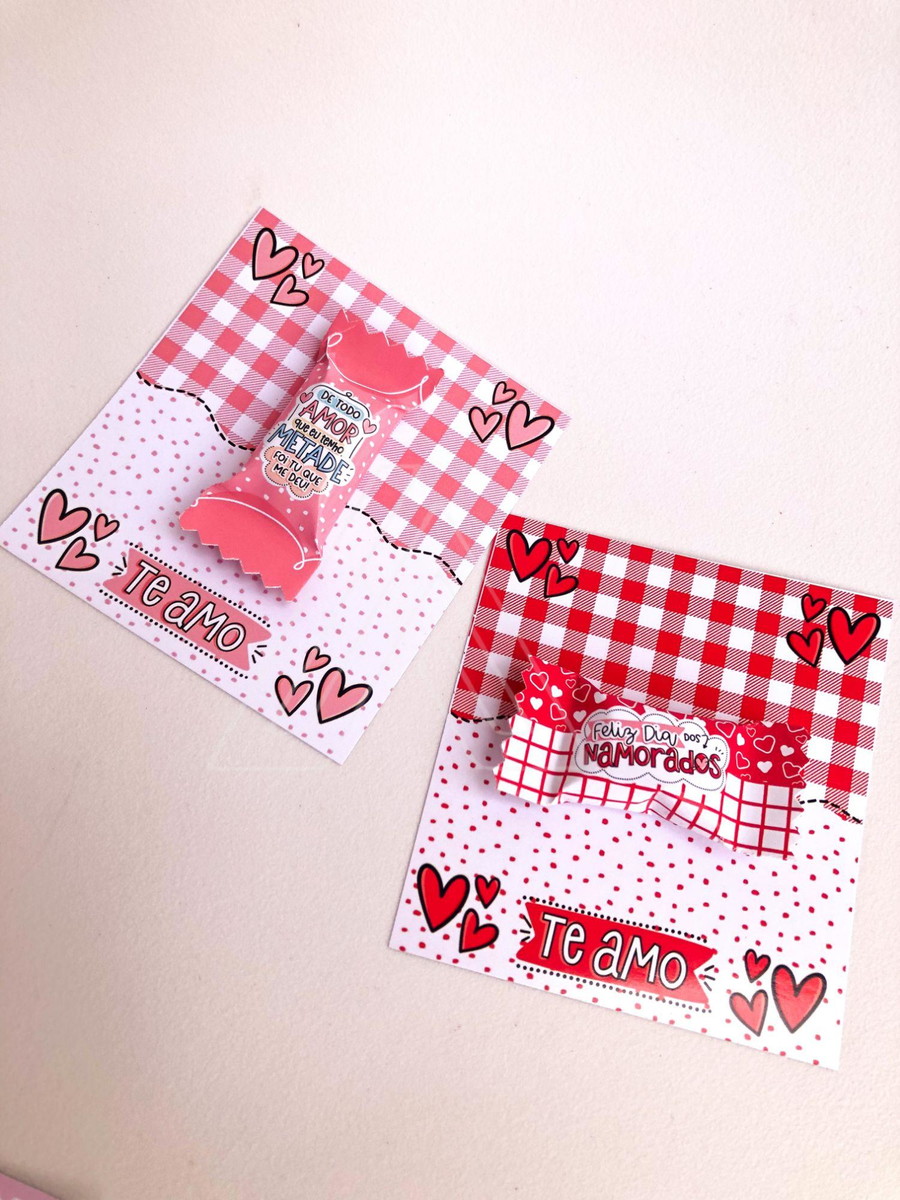 Arquivo Kit Completo Cards Balinhas Dia dos Namorados #14098