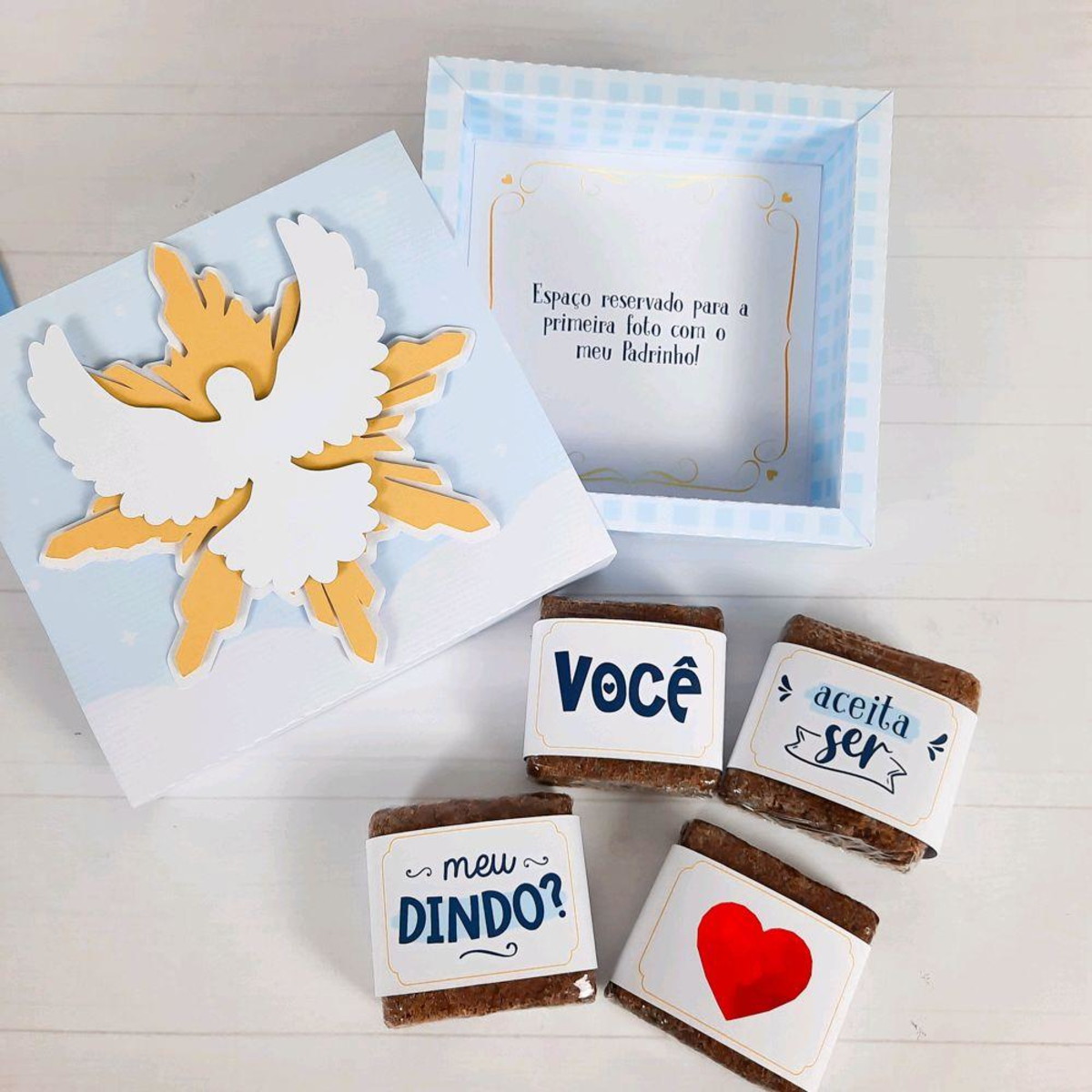 Arquivo Kit Convites Padrinho Batizado #11252 - Imagem 2