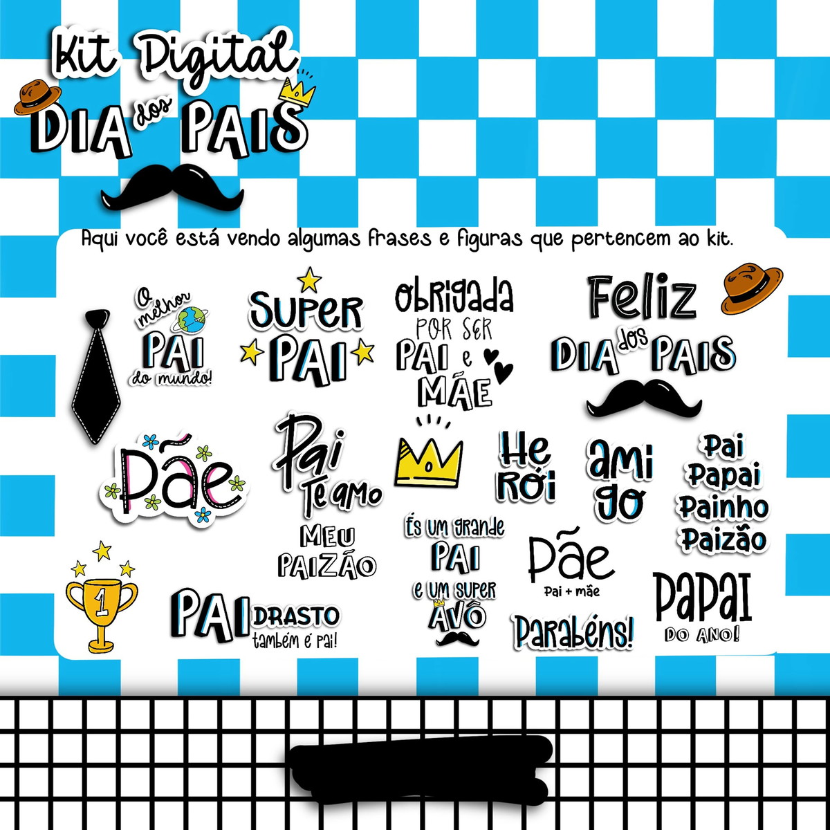 Arquivo Kit Digital - Dia Dos Pais #2 - Imagem 2