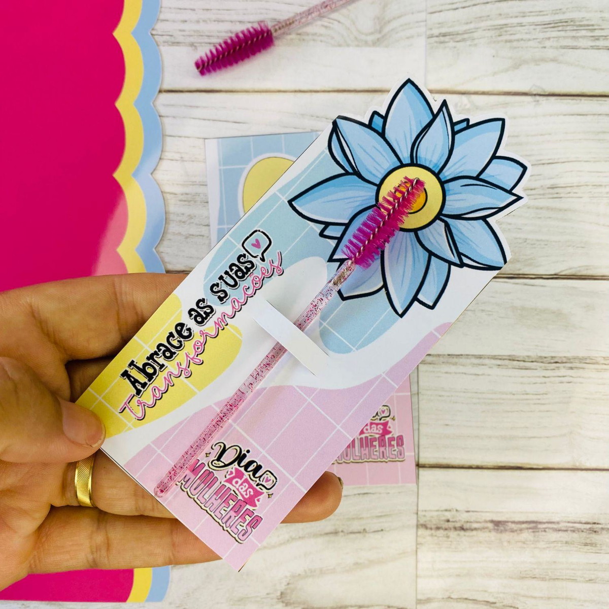 Arquivo Kit Escovinha de Cílios Dia da Mulher #15716 - Imagem 5