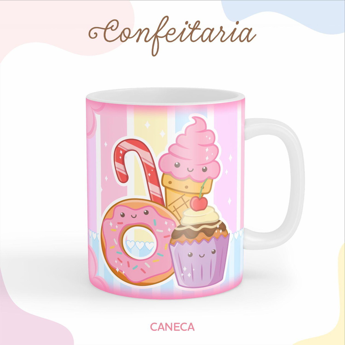Arquivo Kit Etiquetas Escolares Confeitaria #11338 - Imagem 3