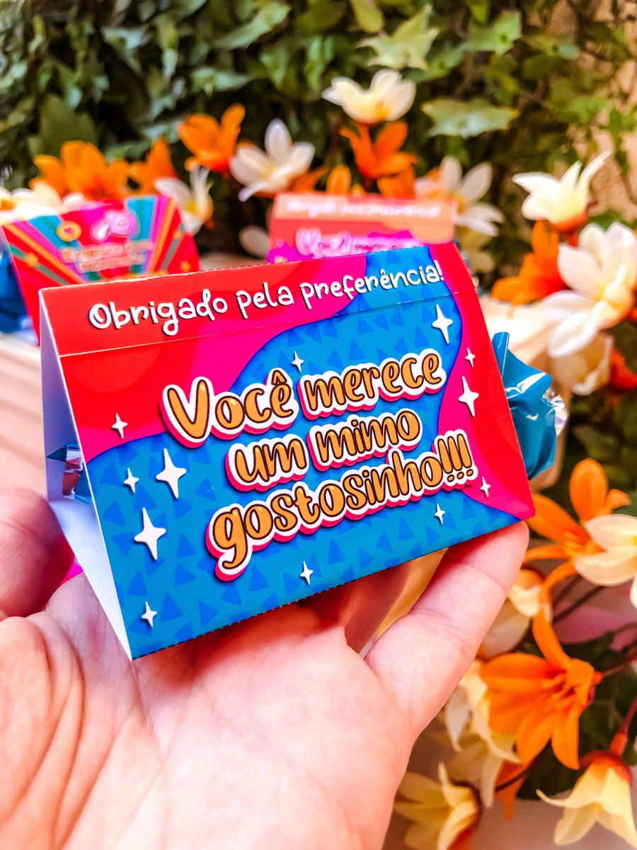 ARQUIVO KIT PORTA BOMBONS PARA CLIENTES #11171 - Imagem 5