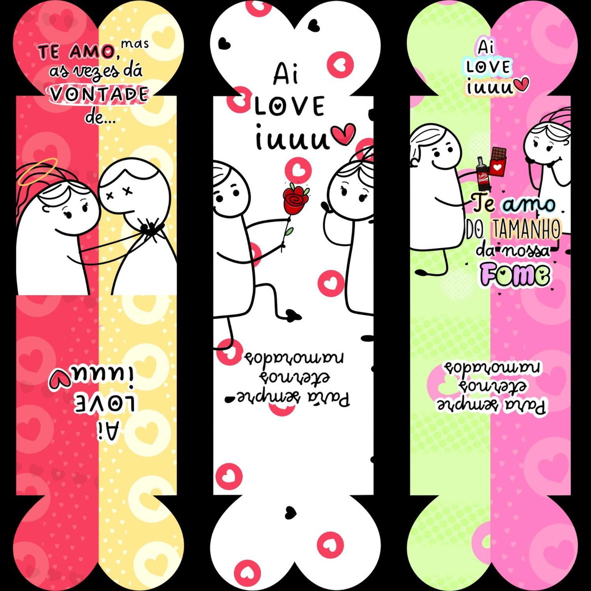ARQUIVO KIT 10 PORTA CHOCOLATE FLORK DIA DOS NAMORADO #14082 - Imagem 5