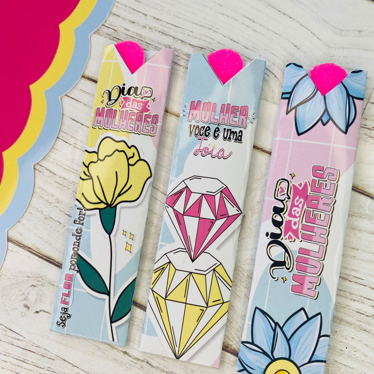 Arquivo Kit Porta Lixa de Unha Dia da Mulher #15712 - Imagem 4