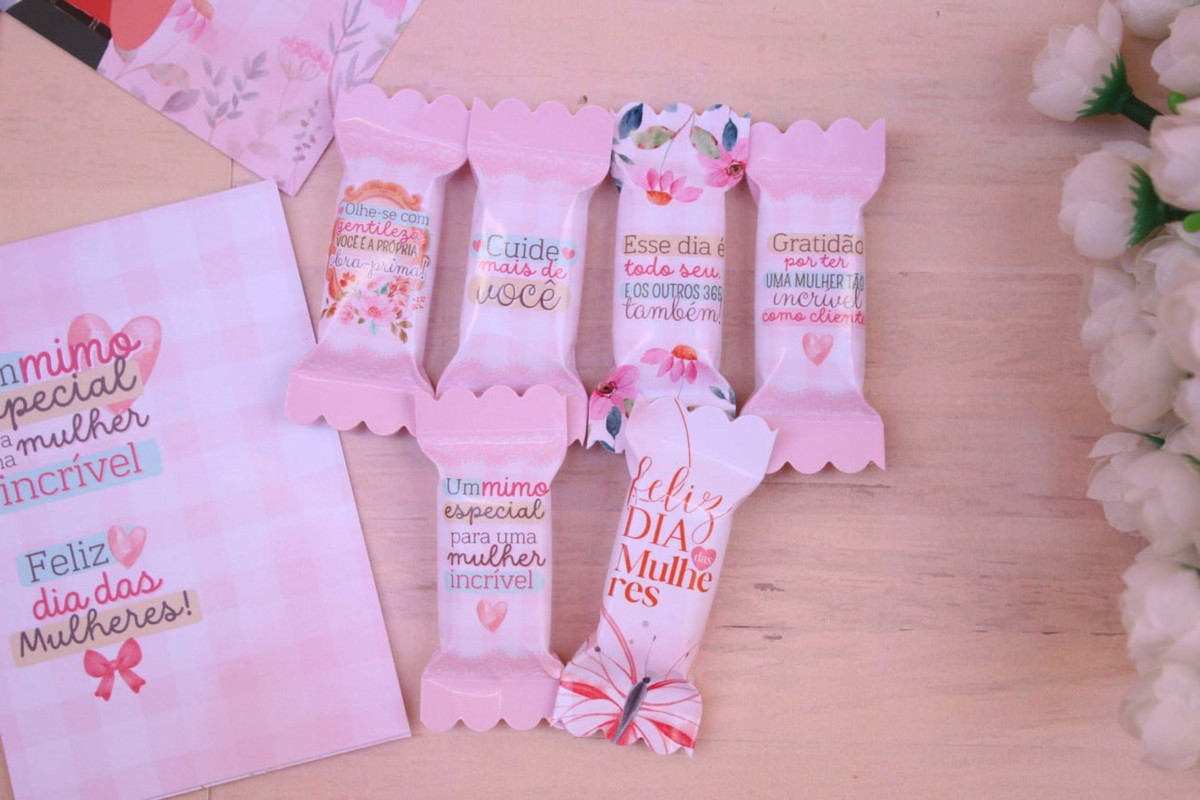Arquivo Mimo Kit Cards Balinhas Dia da Mulher #17006 - Imagem 2