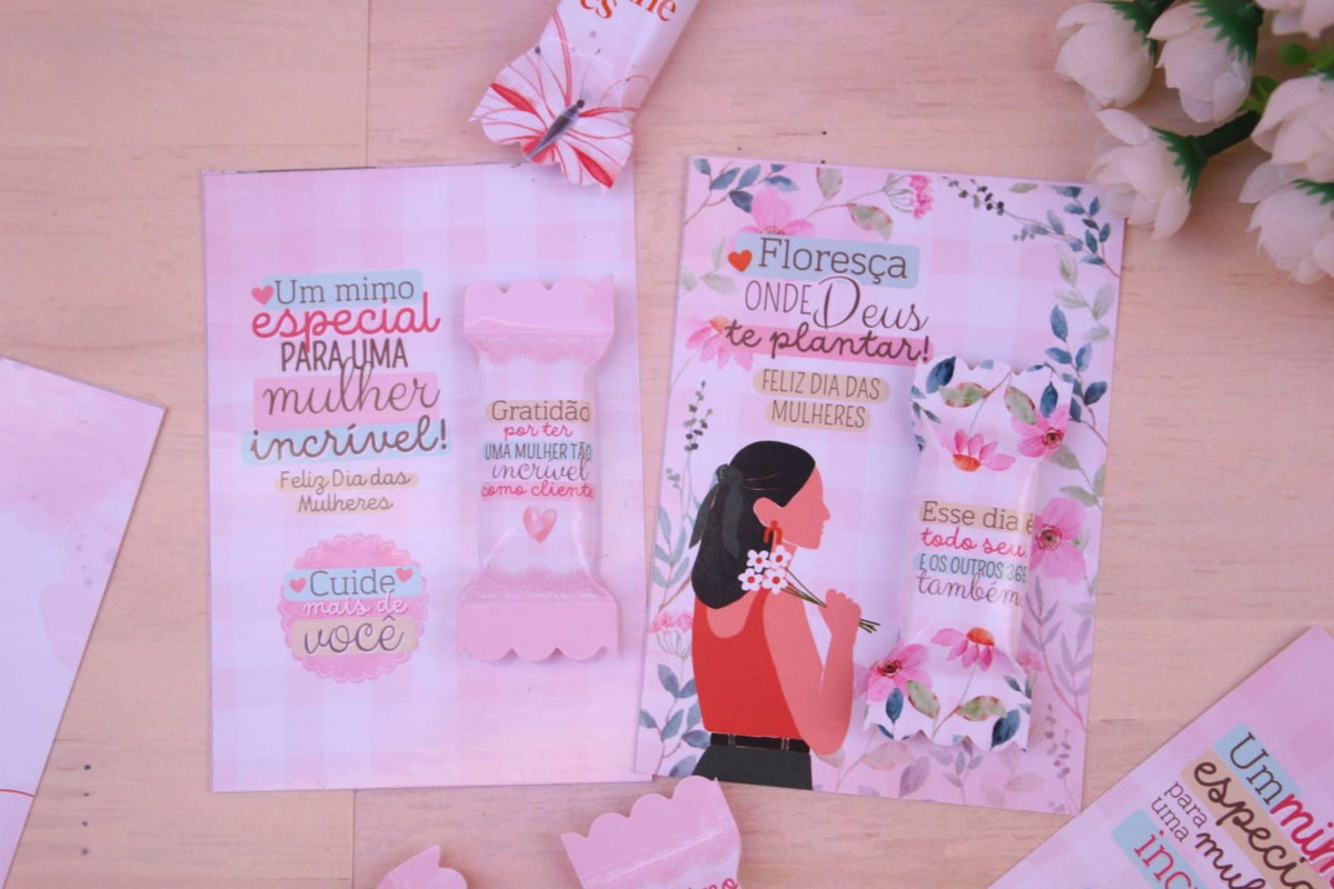 Arquivo Mimo Kit Cards Balinhas Dia da Mulher #17006 - Imagem 3
