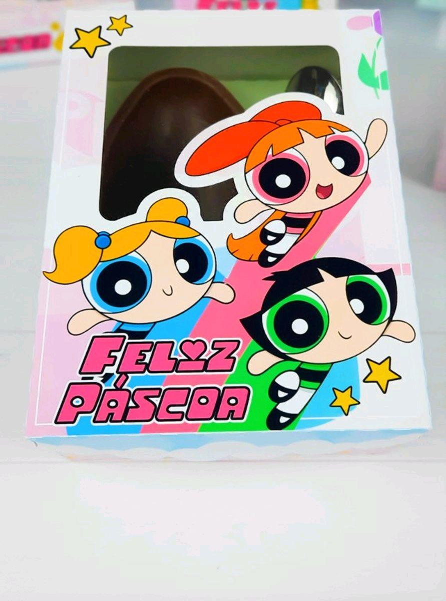 ARQUIVO OVO DE COLHER MENINAS SUPER PODEROSAS 250g #3388