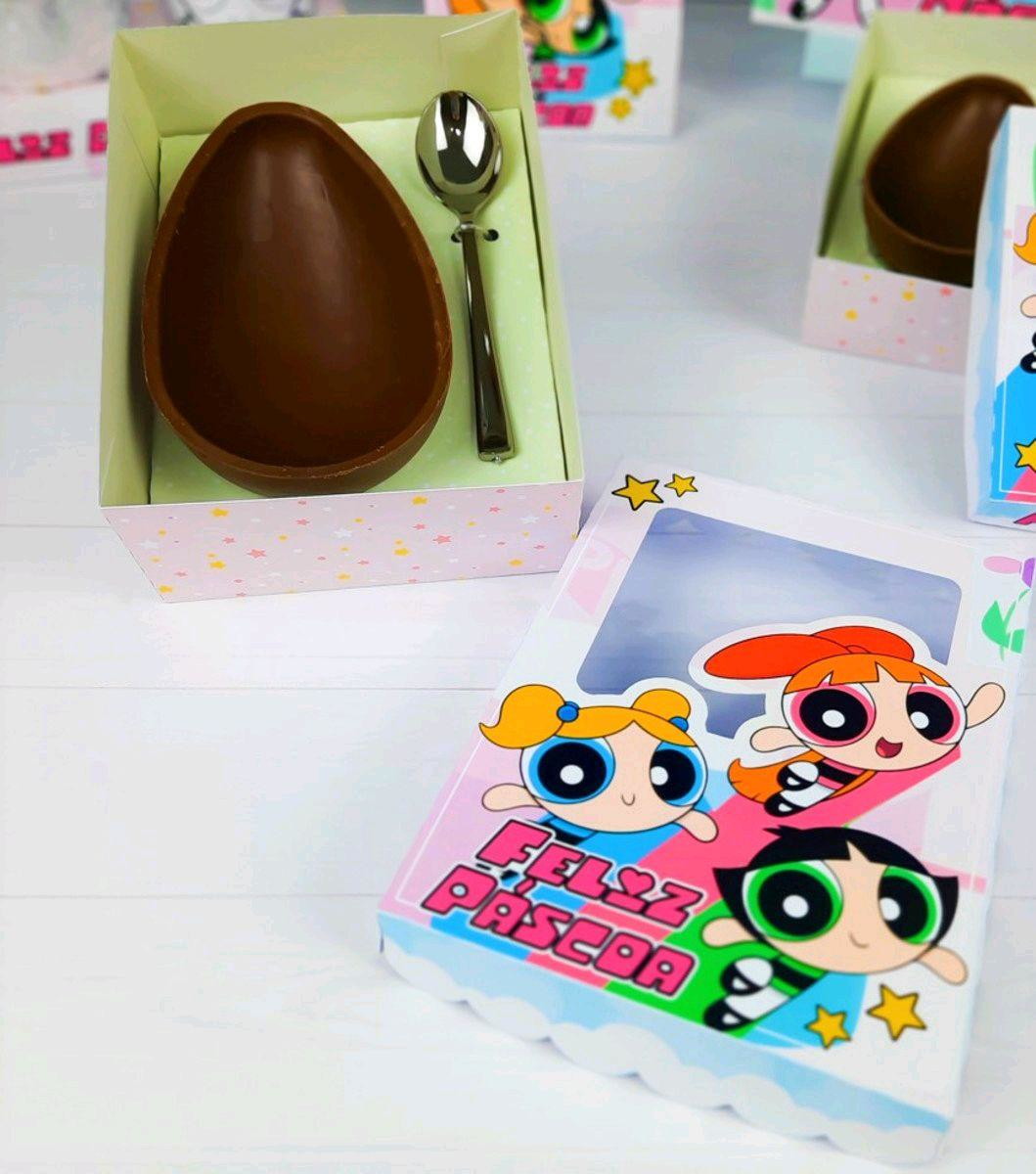 ARQUIVO OVO DE COLHER MENINAS SUPER PODEROSAS 250g #3388 - Imagem 2