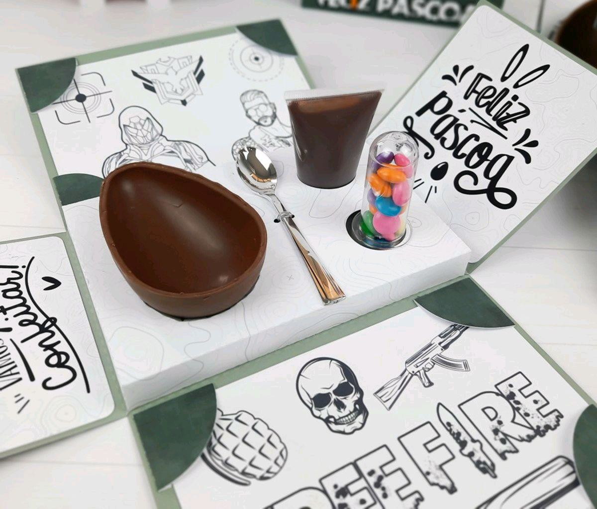 ARQUIVO PASCOA CAIXA CONFEITEIRO EXPLOSÃO FREE FIRE #3443