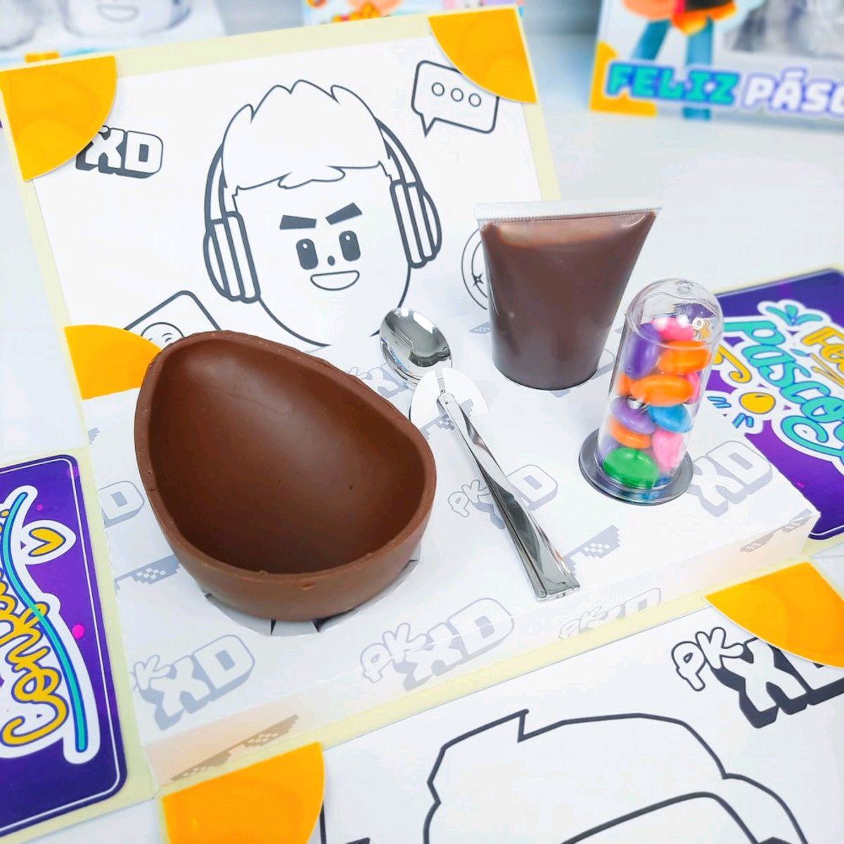 ARQUIVO PASCOA CAIXA CONFEITEIRO EXPLOSÃO PK XD MENINO #3453 - Imagem 3