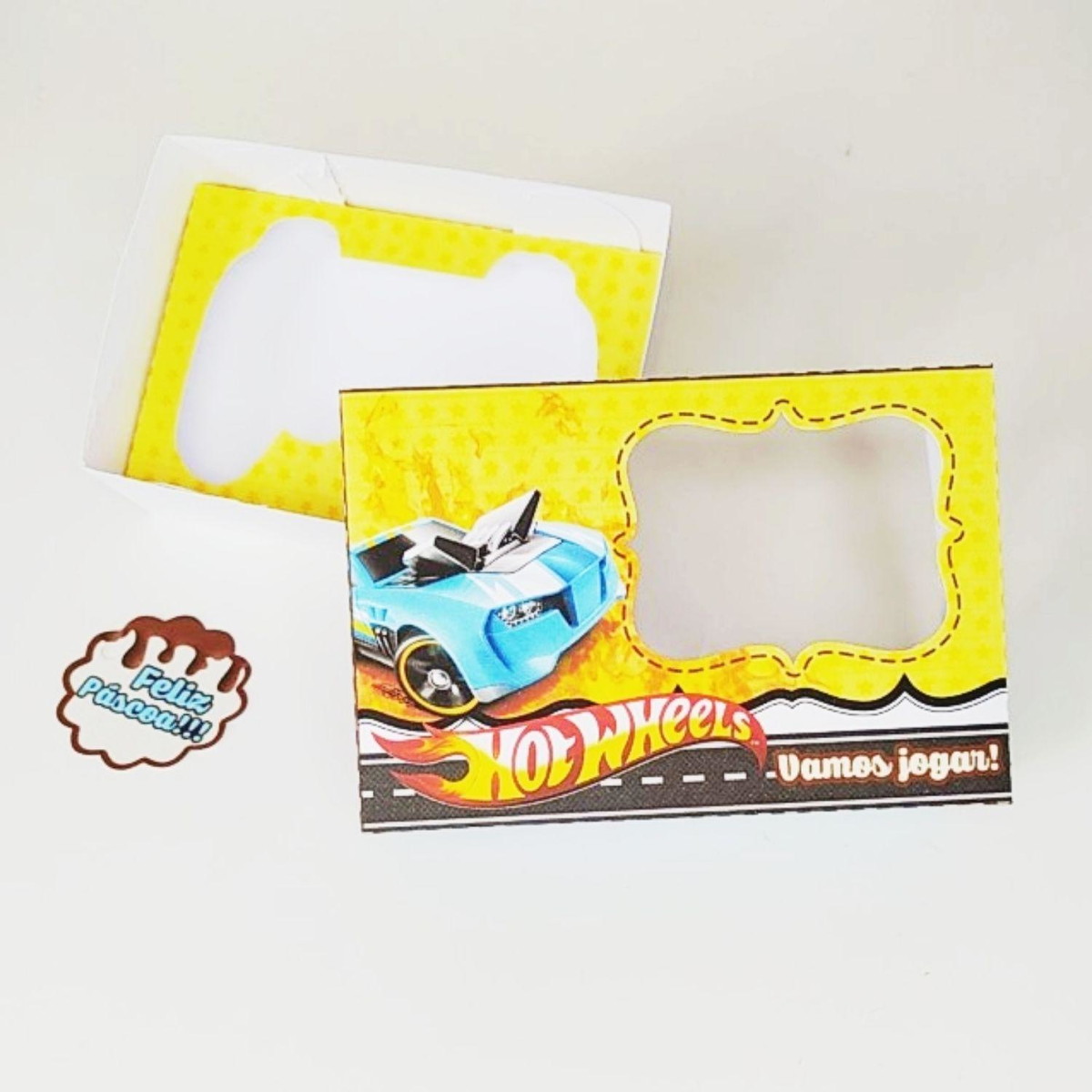 Arquivo Pascoa Caixa Controle Chocolate Hotwheels #13693