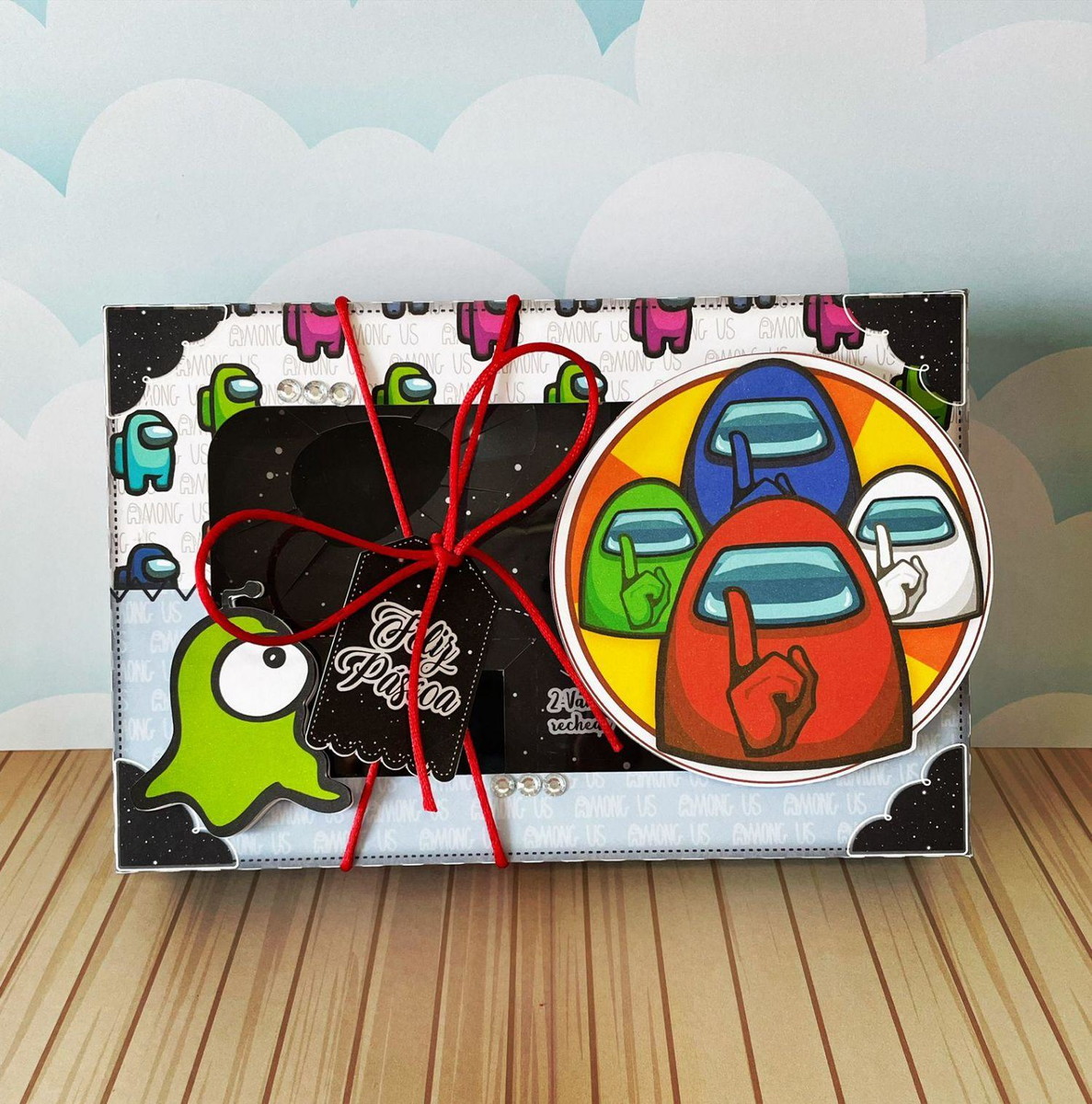 Arquivo Páscoa Caixa Mini Confeiteiro Among Us #15747 - Imagem 3
