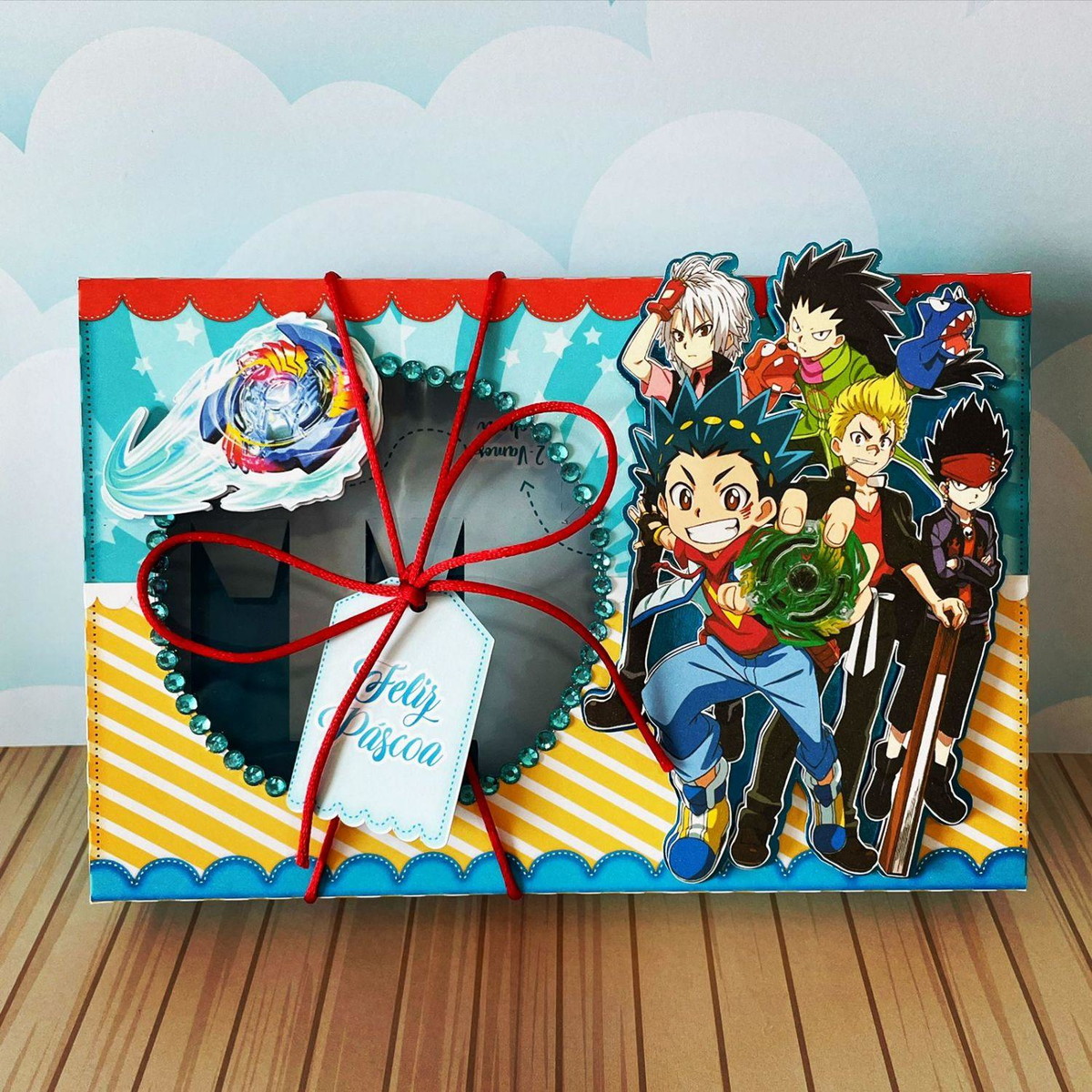 Arquivo Páscoa Caixa Mini Confeiteiro Beyblade #15748 - Imagem 4