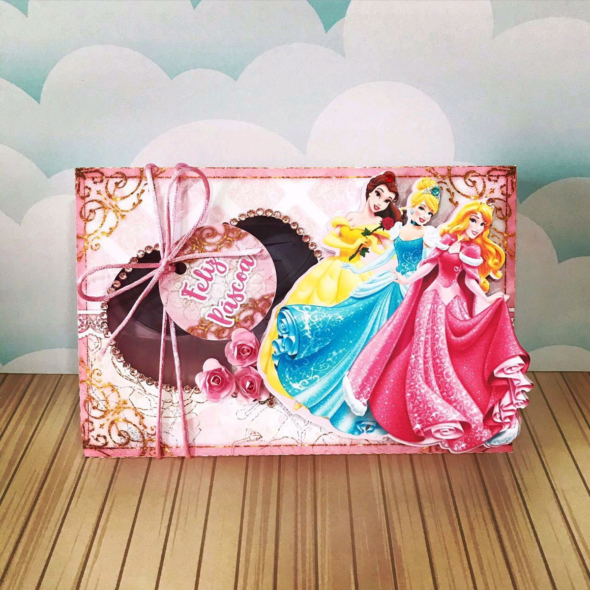ARQUIVO PASCOA CAIXA MINI CONFEITEIRO PRINCESAS #4556 - Imagem 2