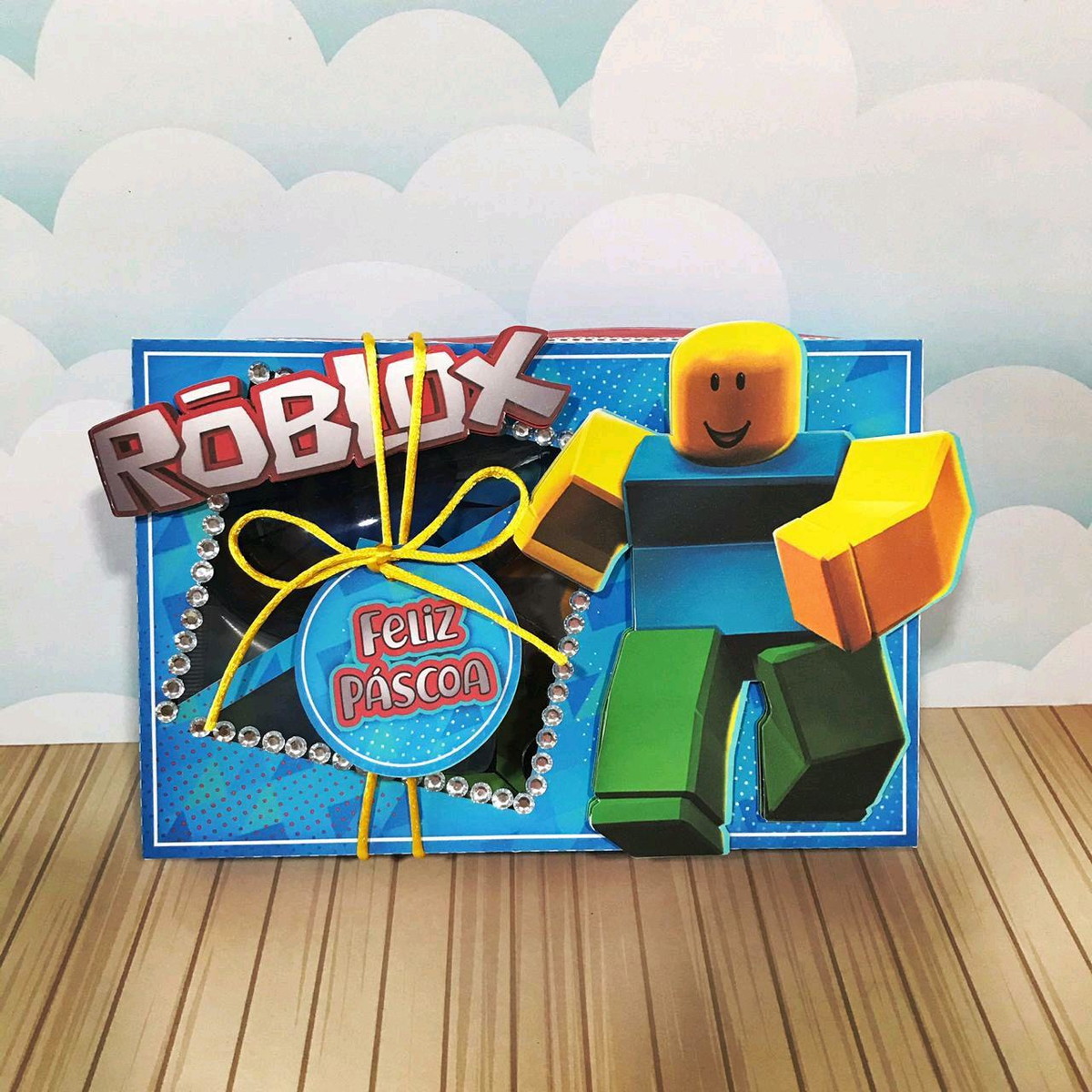 ARQUIVO PASCOA CAIXA MINI CONFEITEIRO ROBLOX #4572 - Imagem 2