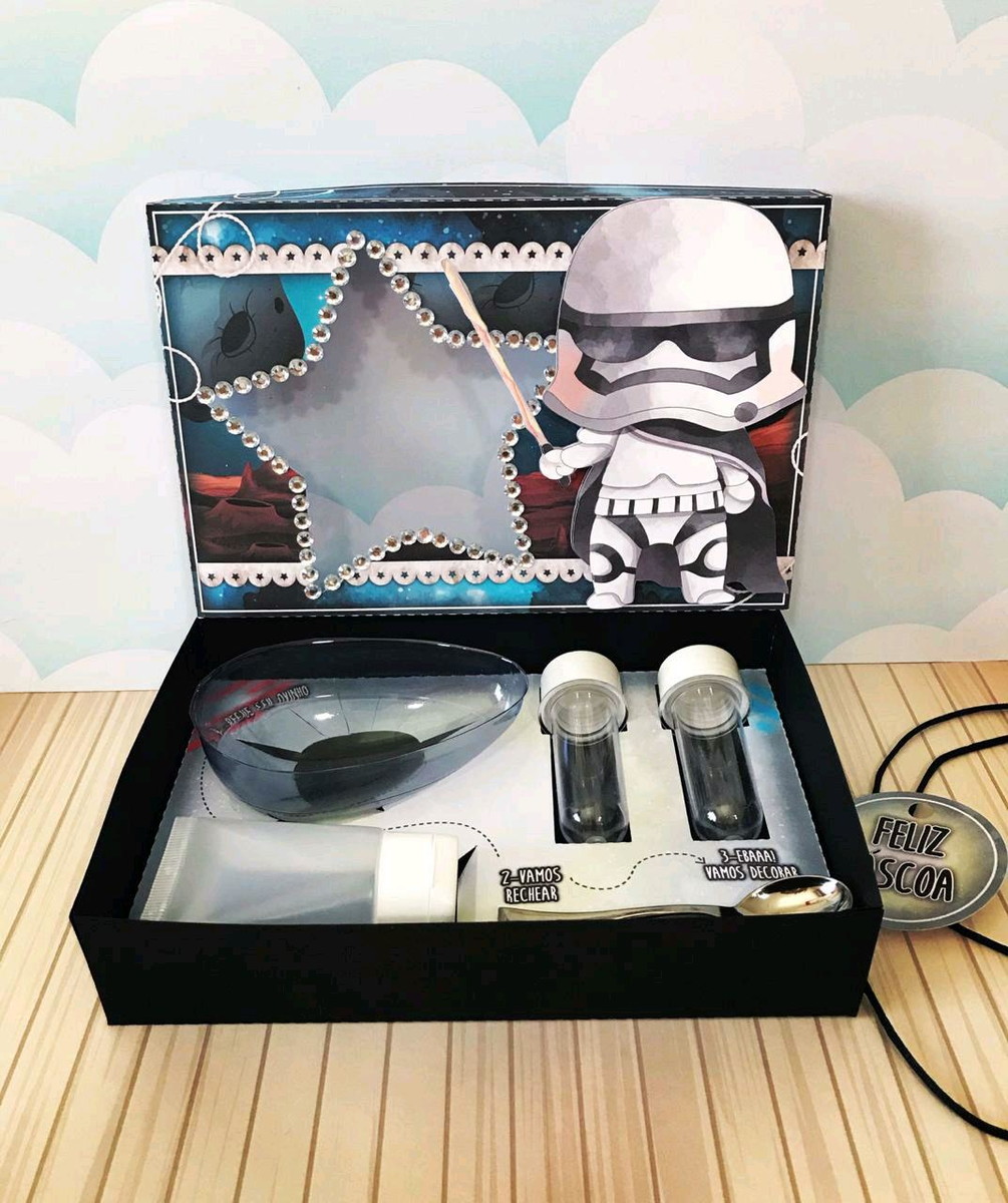 ARQUIVO PASCOA CAIXA MINI CONFEITEIRO STAR WARS #4574