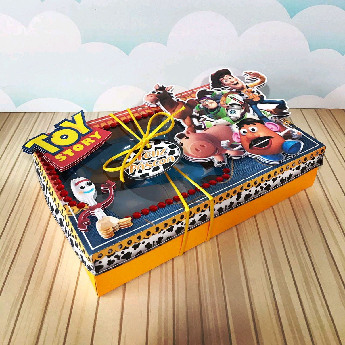 ARQUIVO PASCOA CAIXA MINI CONFEITEIRO TOY STORY #4576