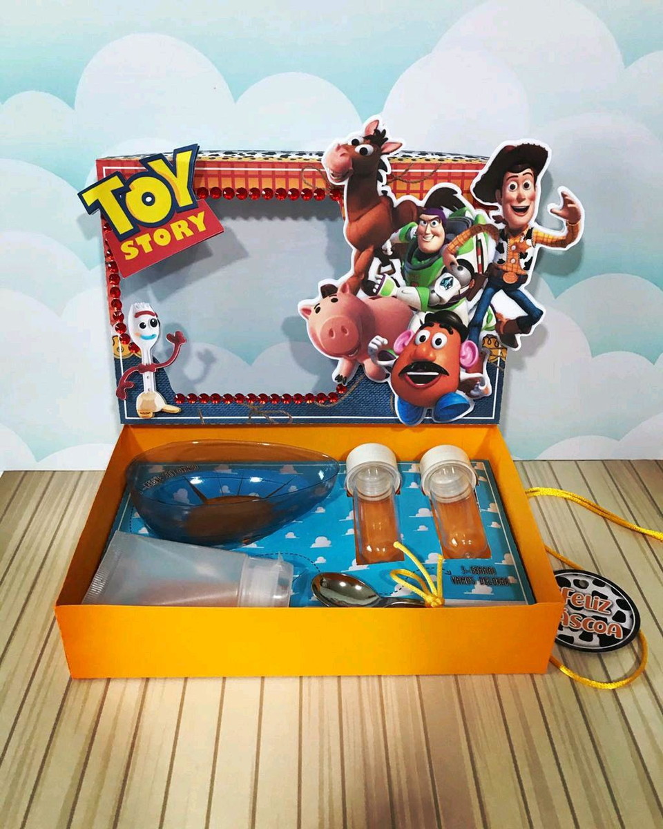 ARQUIVO PASCOA CAIXA MINI CONFEITEIRO TOY STORY #4576 - Imagem 2