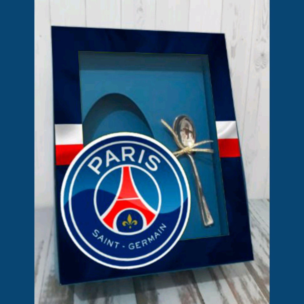 ARQUIVO PASCOA CAIXA OVO DE COLHER TIME PARIS SAINT GERMAN