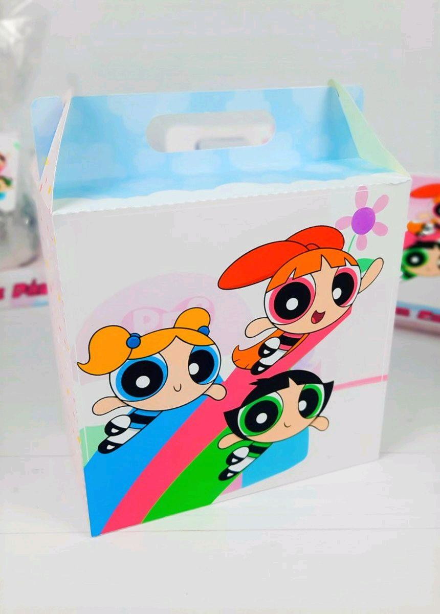 ARQUIVO PASCOA CAIXA OVO E COPO MENINAS SUPER PODEROSAS 3417