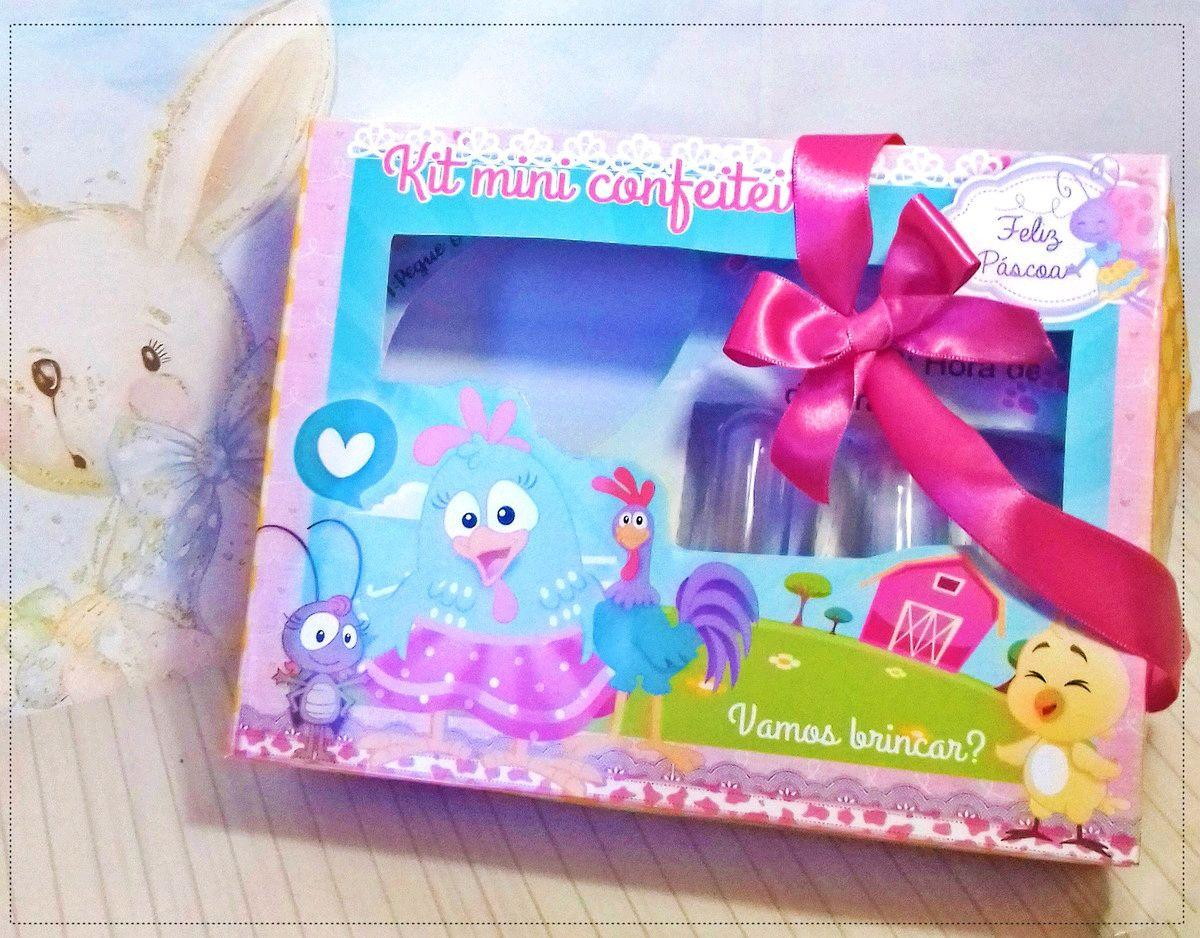 ARQUIVO PASCOA MINI CONFEITEIRO GALINHA PINTADINHA #3139