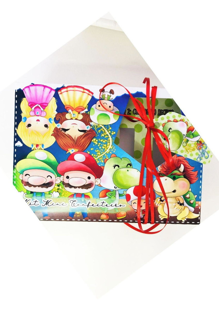 Arquivo Pascoa Mini Confeiteiro Super Mario Bros #14708