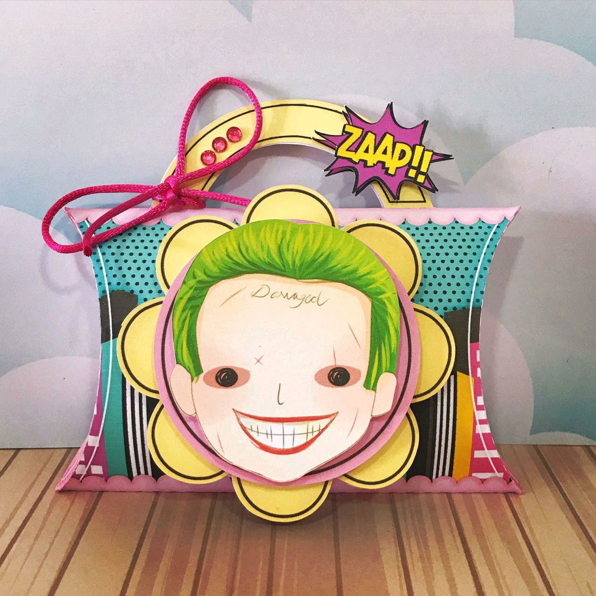 ARQUIVO SÓ UM BOLINHO ARLEQUINA CORINGA (#1401) PDF STUDIO - Imagem 2