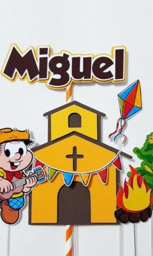 Arquivo Topo de Bolo Arraiá Festa Junina Igrejinha #17411