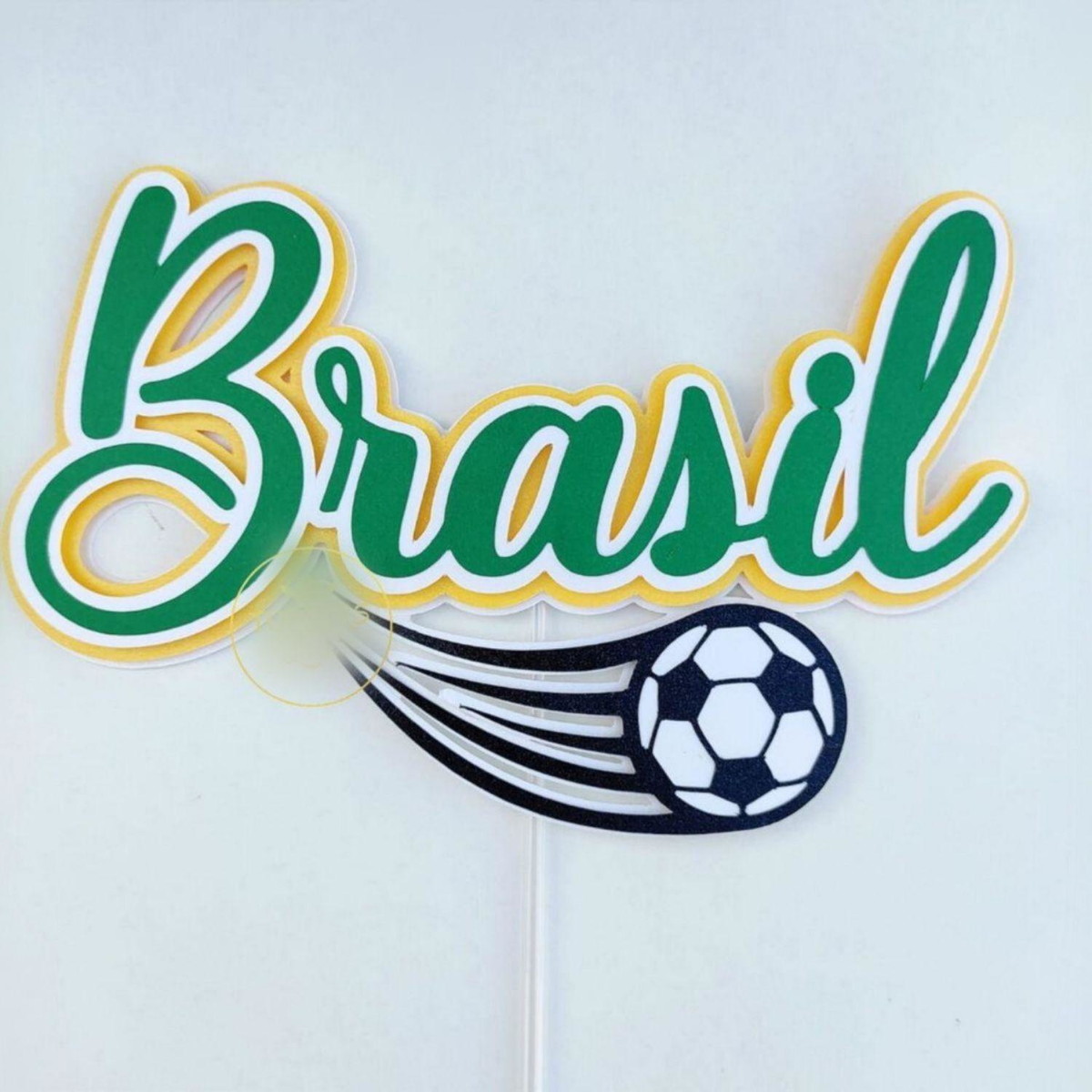 Arquivo Topo de Bolo Camadas Brasil Copa do Mundo 2022 14567