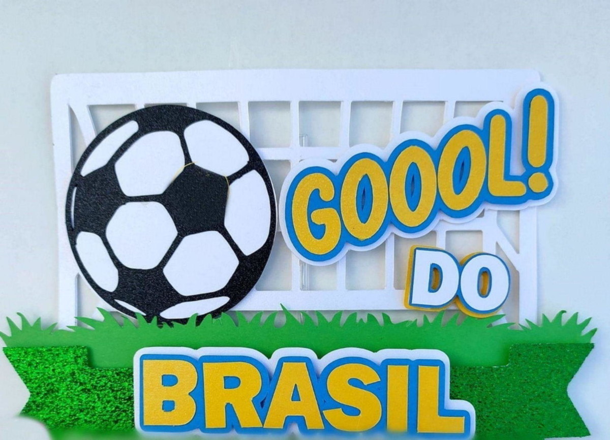 Arquivo Topo de Bolo Camadas Brasil Copa do Mundo 2022 14572