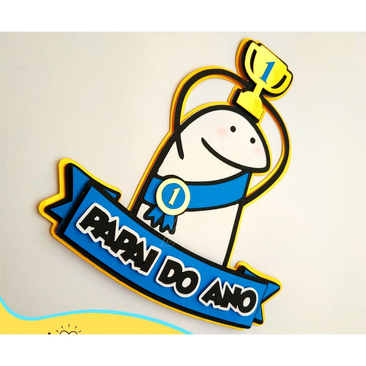 Arquivo Topo De Bolo Flork Dia Dos Pais #15197