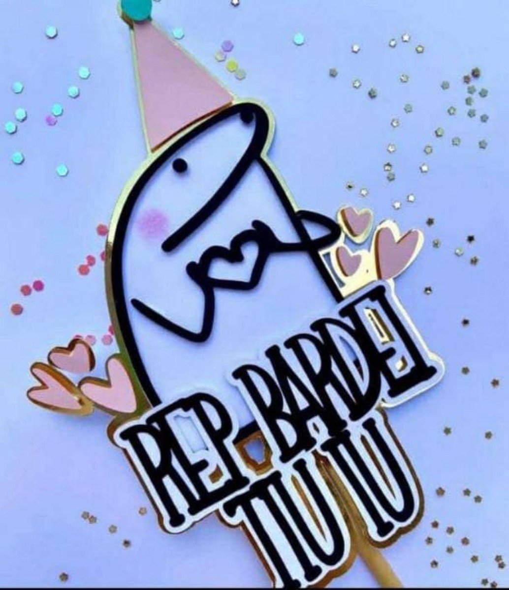 Arquivo Topo De Bolo Flork Rep Bardei #13747