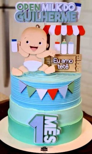 Arquivo Topo de Bolo Mesversario Open Milk Eu Amo Tete 16583
