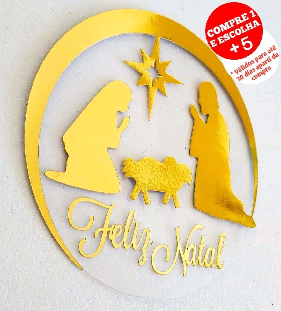 Arquivo Topo de Bolo Natal Presepio Flutuante #2787 Studio