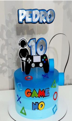 ARQUIVO TOPO DE BOLO VÍDEO GAME (#13656) STUDIO