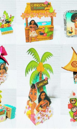 Arquivos de Corte Caixas Moana