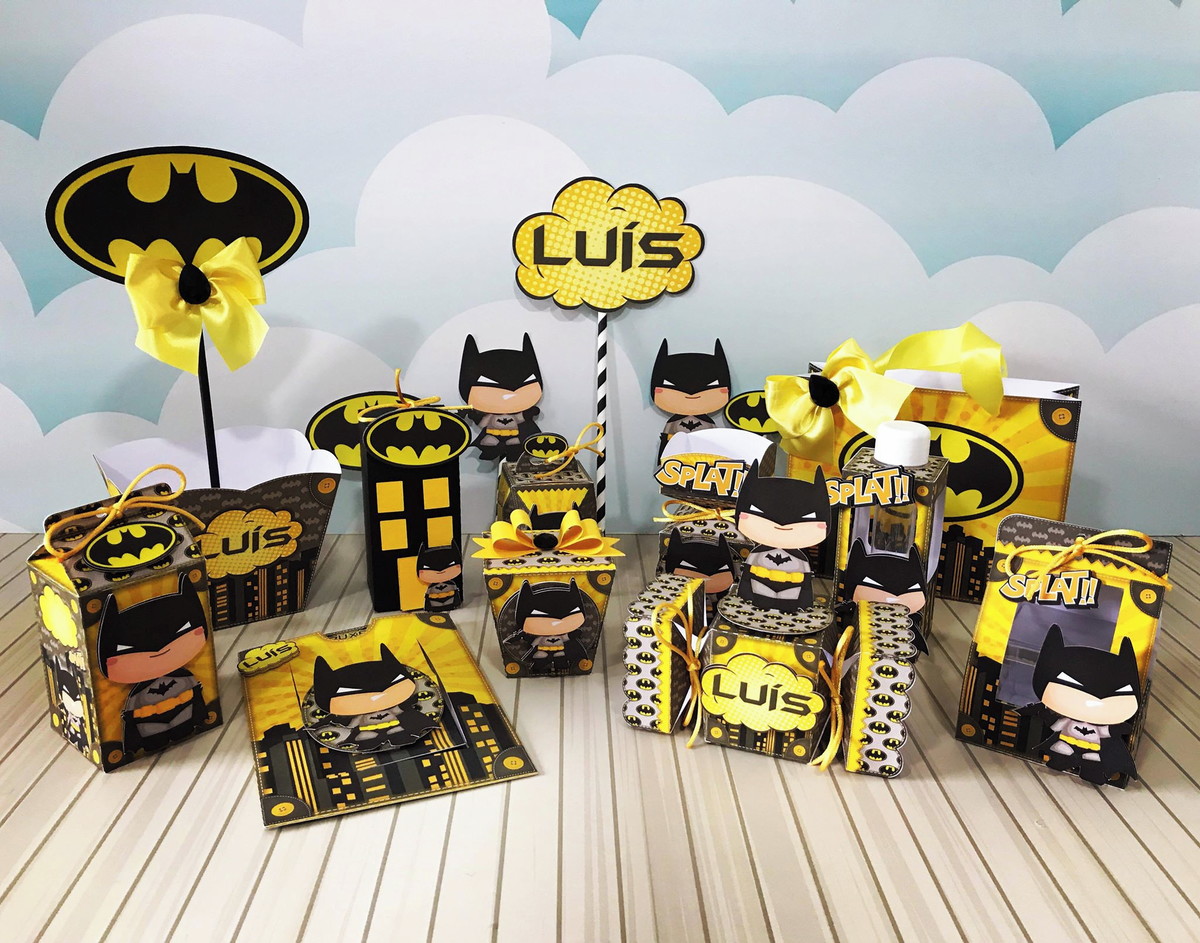 Arquivos de corte kit Batman