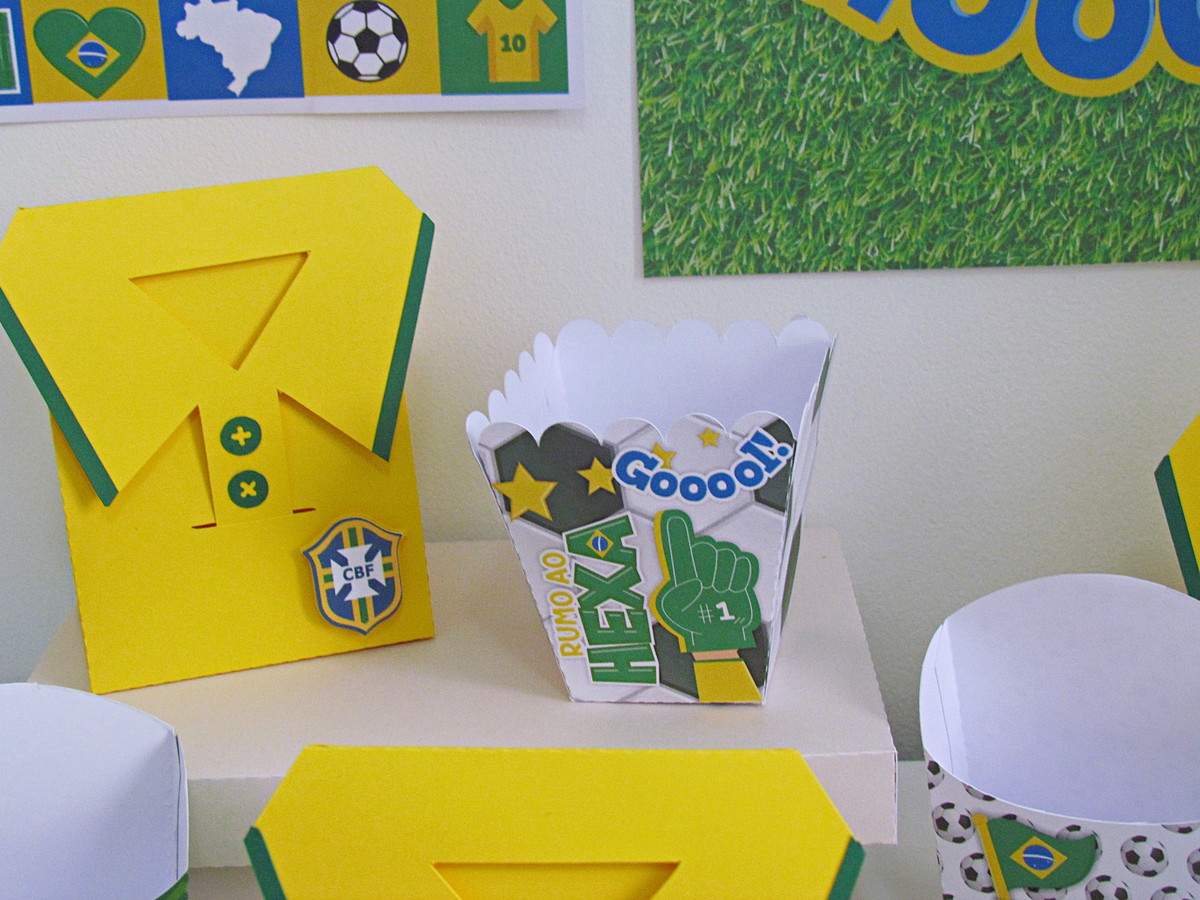 Arquivos de Corte Kit Copa do Brasil - Imagem 2