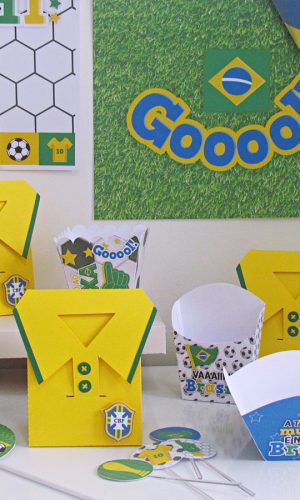 Arquivos de Corte Kit Copa do Brasil