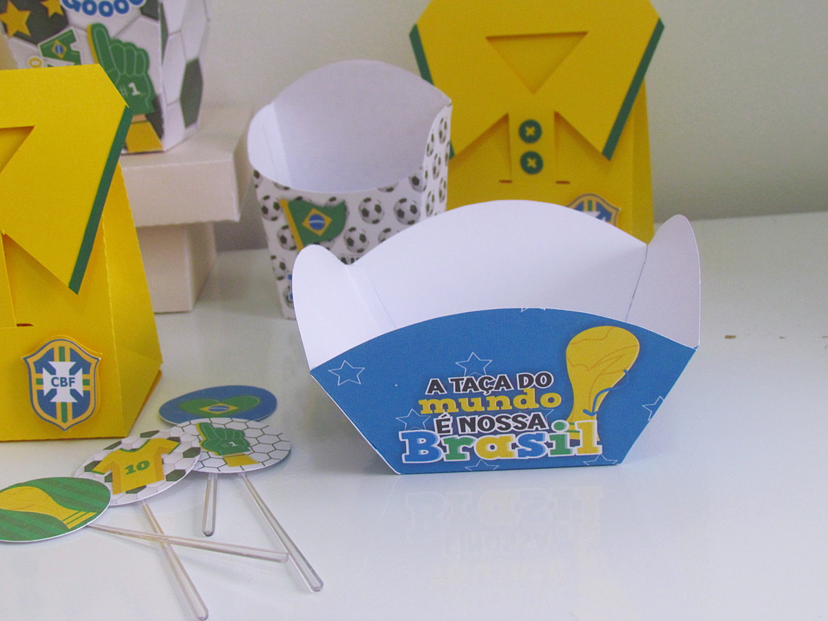 Arquivos de Corte Kit Copa do Brasil - Imagem 3