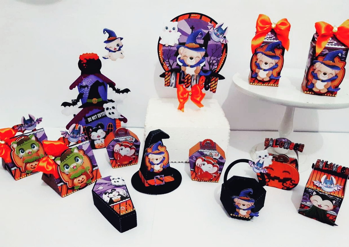 Arquivos de corte silhouette Halloween ENVIO IMEDIATO