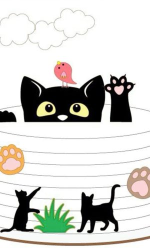 Arquivos de Corte Topo Gatinho