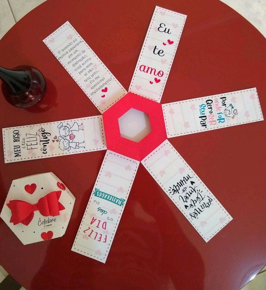 CAIXA EXPLOSAO NAMORADOS PRESENTE PERFUME MARY KAY #5708 - Imagem 2